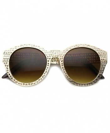 zeroUV Fashion Lattice Pattern Sunglasses