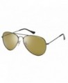 Eagle Eyes Oversized Aviator Sunglasses