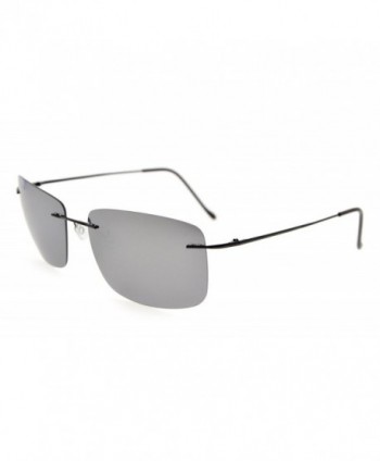 Eyekepper Titanium Rimless Sunglasses Polarized