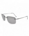 Eyekepper Titanium Rimless Sunglasses Polarized