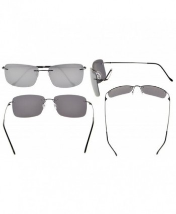 Rimless sunglasses