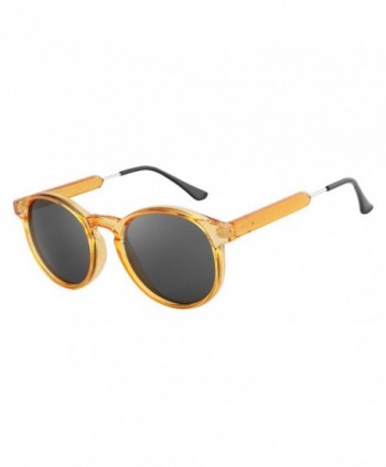 HDCRAFTER Classic Vintage Circle Sunglasses