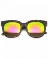 zeroUV Colored Mirrored Sunglasses Tortoise