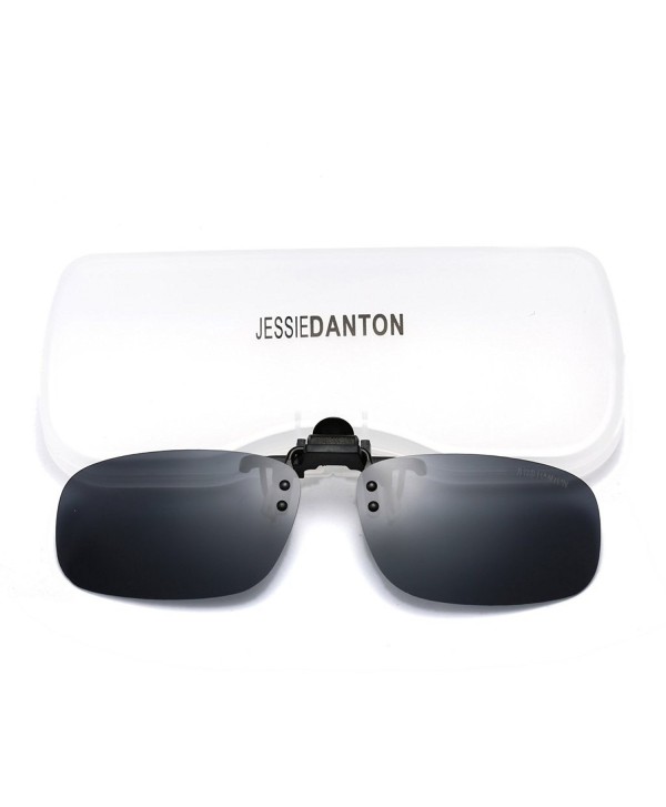 JESSIEDANTON Polarized Rimless Sunglasses Lightweight