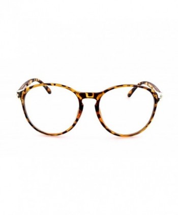 Flowertree Plastic Engraved Eyeglasses leopard