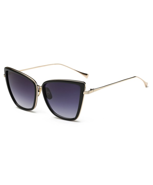 COASION Oversized Sunglasses Fashion Purple