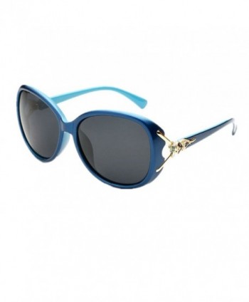 HUASHI Womens Hollow Sunglasses Color