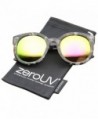 zeroUV Tortoise Oversize Sunglasses Grey Block Tortoise