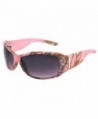 Womens Pink Camouflage Sunglasses Rhinestones