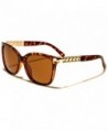 Womens Square Sunglasses Tortoise Polarized