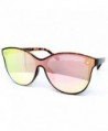 O2 Oversize Wraparound Semi Rimless Sunglasses