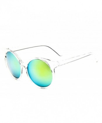 Flowertree Womens Iridium Mirrored Sunglasses