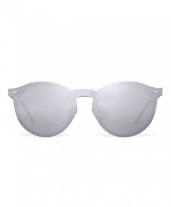 Polarized Rimless Sunglasses Reflective Glasses