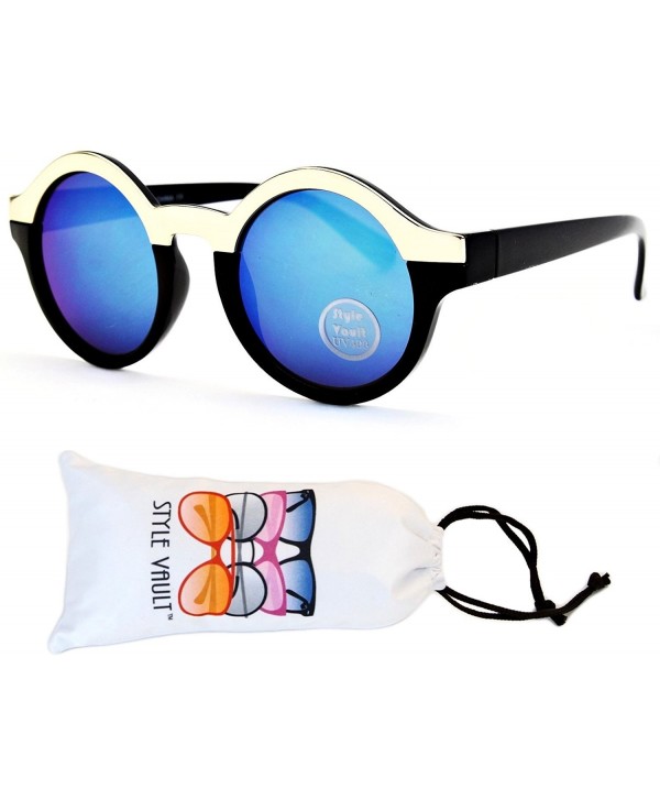 V130 vp Style Vault Sunglasses Gold Blue