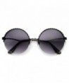 zeroUV Womens Oversized Rimless Sunglasses