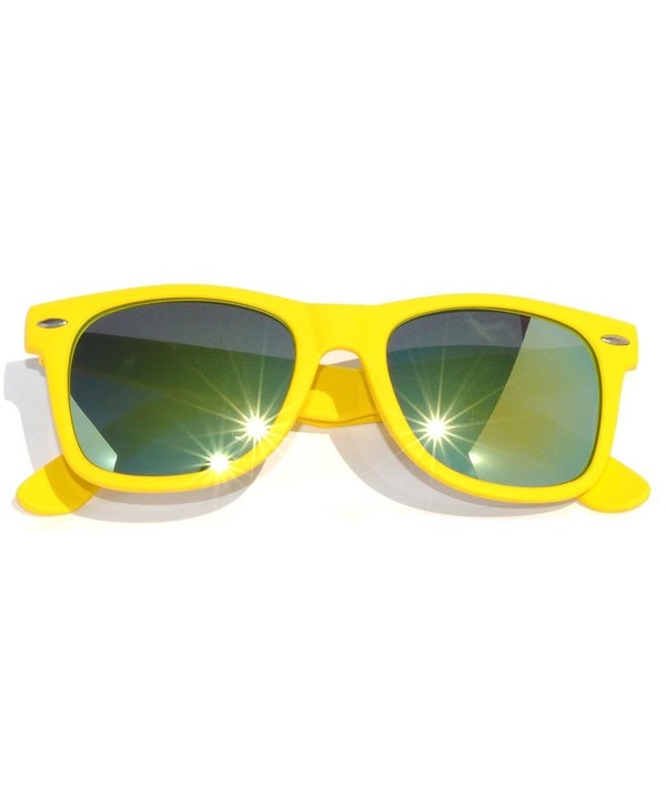 Vintage Mirror Sunglasses Yellow Protection Vintage Mirror Sunglasses Yellow Protection