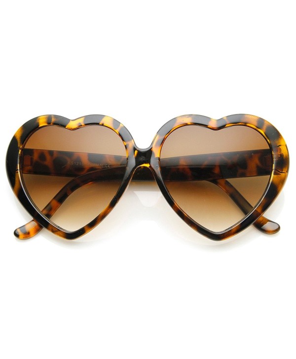 zeroUV Oversized Sunglasses Fashion Tortoise