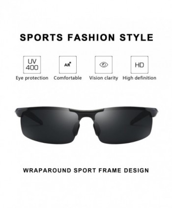 Rectangular sunglasses