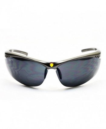 Semi-rimless sunglasses