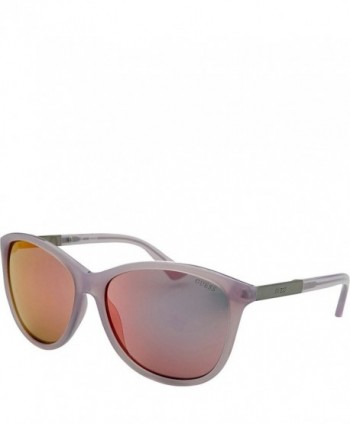 GUESS Eyewear Square Sunglasses Purple