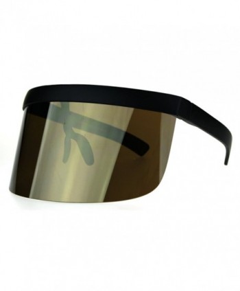 Extra Oversize Visor Mirror Sunglasses