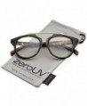 zeroUV Modern Aviator Eyeglasses Tortoise Gold