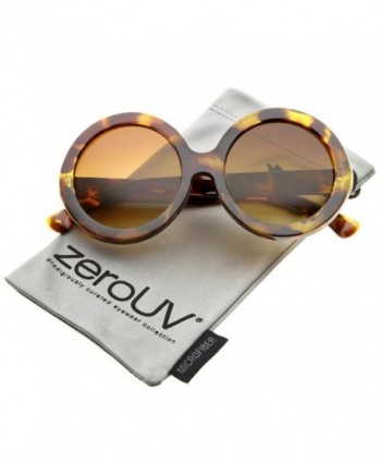 zeroUV Fashion Oversized Sunglasses Yellow Tortoise