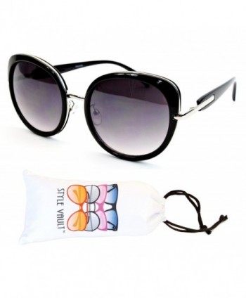 WM3038 VP Style Vault Sunglasses Silver Smoked