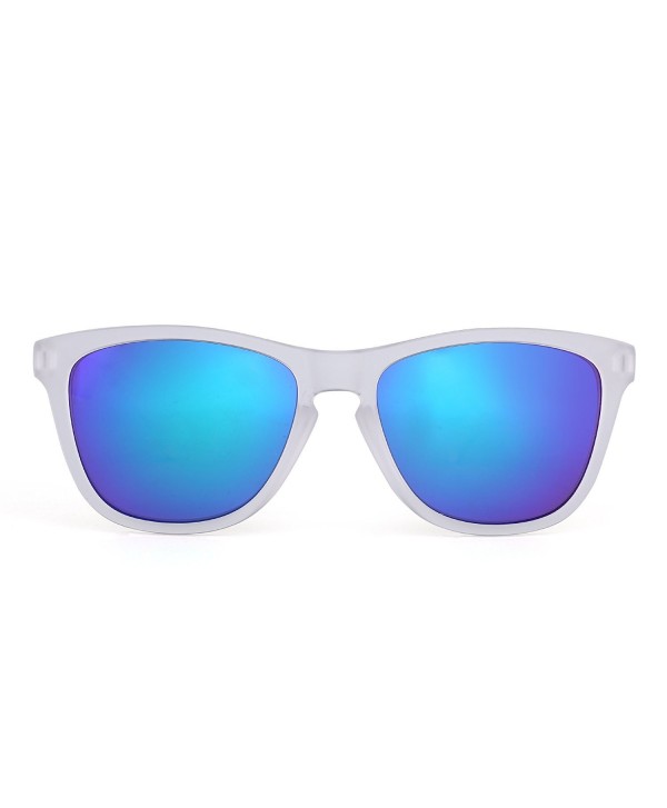 Mirrored Reflective Sunglasses Lightweight Transparent