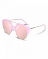 FEISEDY Fashion Mirrored Sunglasses Women