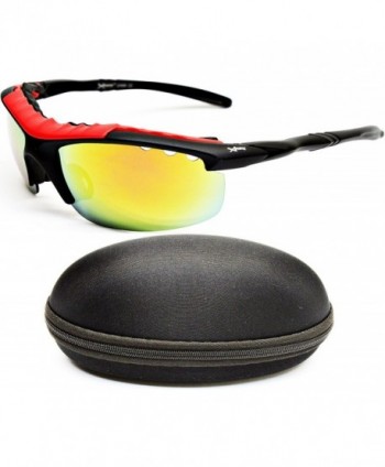 X438 cc Xsportz Sport Sunglasses Red Mirror