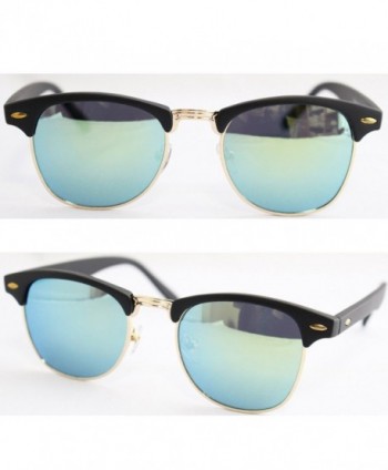 Semi-rimless sunglasses