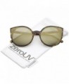 zeroUV Womens Colored Sunglasses Tortoise