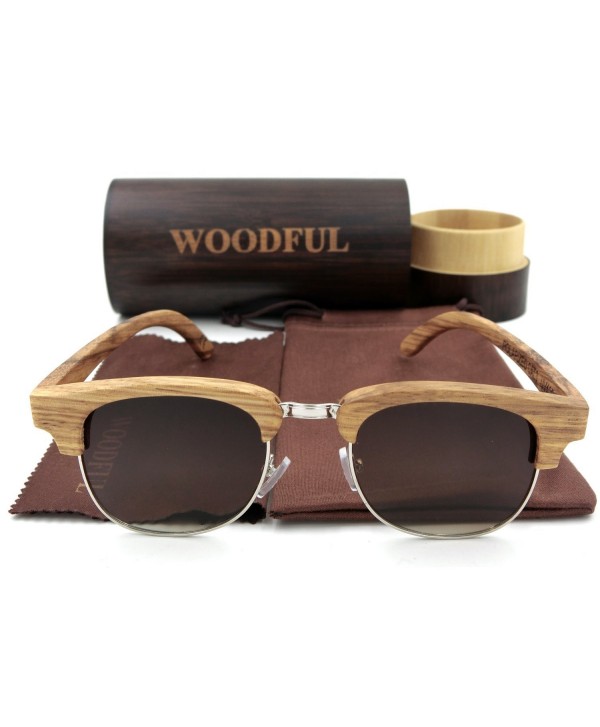 Fashion Sunglasses Wooden Bamboo Polarized