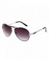 Quattro Aviator Fashionista Lenses Sunglasses