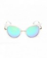 GAMT Fashion Mirrored Sunglasses Blue Green