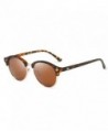 AZORB Polarized Clubmaster Sunglasses Semi Rimless