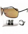 A3031 VP Style Vault Sunglasses Black Brown