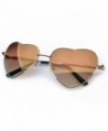 Shaped Aviator Celebrity Shades Silver