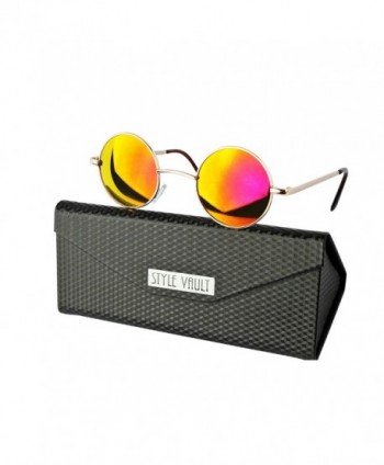 V143 FC Style Vault Sunglasses Gold sunset