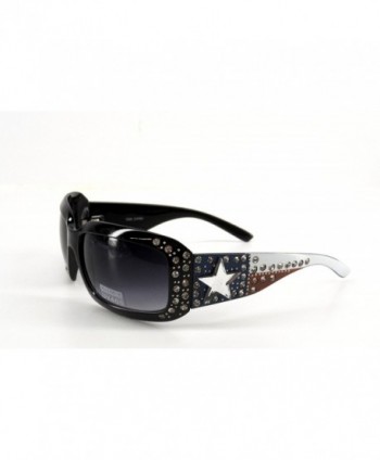 Ladies Sunglasses Texas Rhinestone Concho