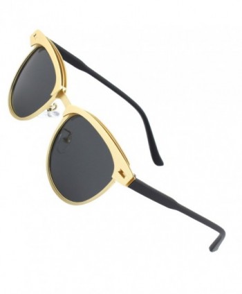 CGID Metal Clubmaster Polarized Sunglasses