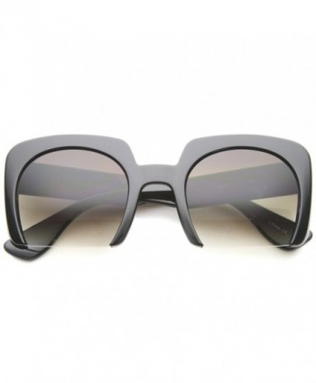 Semi-rimless sunglasses