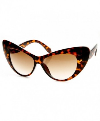 zeroUV Extremely Oversized Sunglasses Dark Tortoise