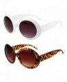 Pop Fashionwear Sunglasses Tortoise Brown White Smoke