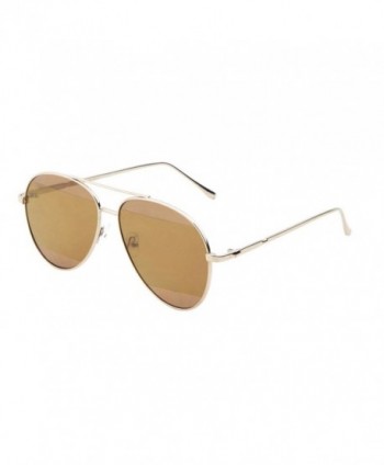 Aviator Sunglasses Mirror Runway Fashion