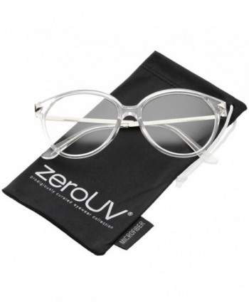 zeroUV Classic Translucent Glasses Clear Silver