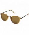 J Morgan Castro Round Sunglasses