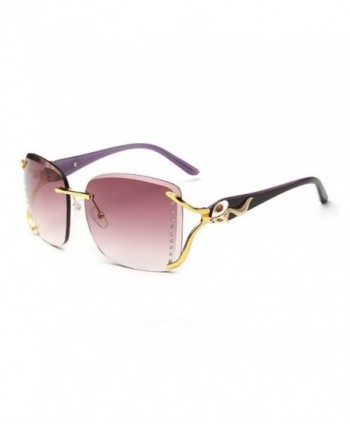 Sunshine Retro Fashion Rimless Sunglasses