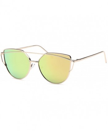 Mia Nova Mirrored Sunglasses CatEye